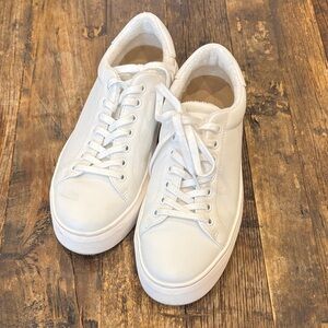 Abeo Jumpstreet White Lace-Up Sneakers